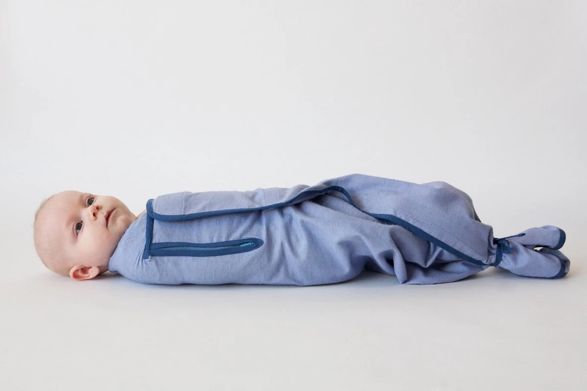 Pacco Plus Large Inbakerdoek - Afbouwdoek - Vanaf 6 à 7 Kg - Blauw 2 Pacco Plus Large Inbakerdoek - Afbouwdoek - Vanaf 6 à 7 Kg - Blauw - Afbeelding 2