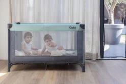 Qute Campingbed Q-sleep Mint/Antra 10 Qute Campingbed Q-sleep Mint/Antra -Babyproducten Uitverkoop 1200x800 75