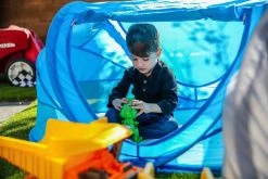 Deryan Peuter Luxe Campingbedje – Inclusief Zelfopblaasbare Matras - Blue -Babyproducten Uitverkoop 1200x800 83