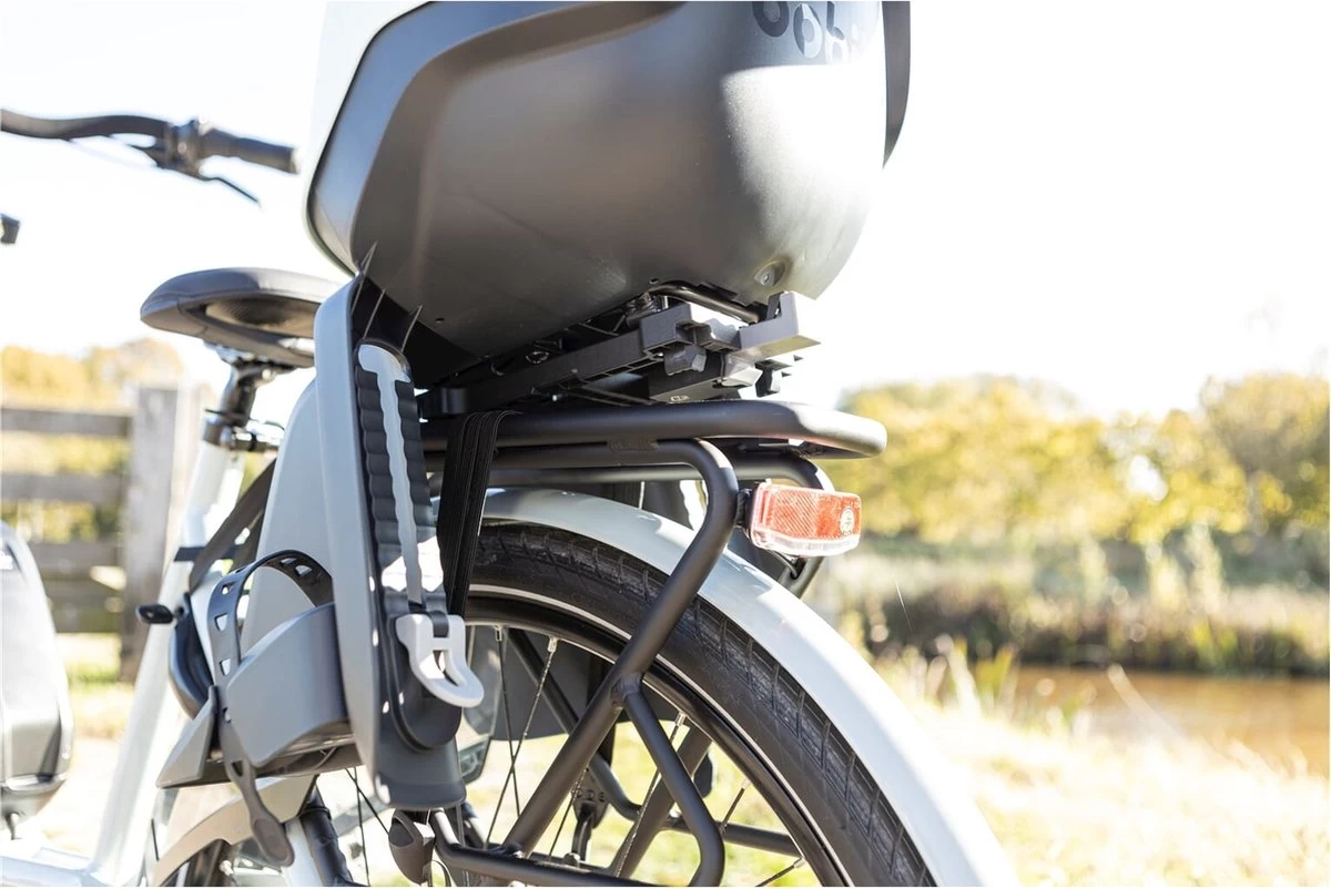 Bobike GO MIK HD - Achterzitje - Macaron Grey 5 Bobike GO MIK HD - Achterzitje - Macaron Grey - Afbeelding 5