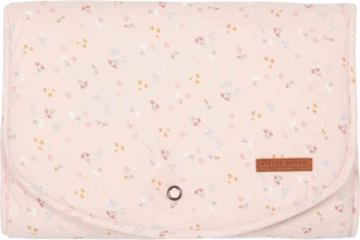 Little Dutch Verschoningsmatje Little Pink Flowers 1 Little Dutch Verschoningsmatje Little Pink Flowers