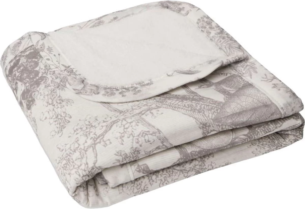 Jollein Baby Deken Wieg Jersey 75x100cm Pimpelmees - Forest Animals 1 Jollein Baby Deken Wieg Jersey 75x100cm Pimpelmees - Forest Animals