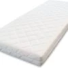 Babymatras 50x80 Wiegmatras Koudschuim HR40 Dubbeldoek | Afritsbaar | Wasbaar | Ademend
