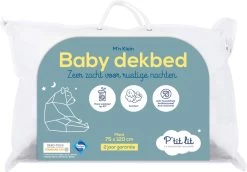 Baby Dekbed | Peuter / Kleuter - 75x120 Cm - Anti-allergisch - Ideaal Voor Bed 60x120 Cm - 100% Microvezel - Oeko-Tex®