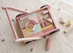 Little Dutch - Blokkenkar Wild Flowers 24 Little Dutch - Blokkenkar Wild Flowers -Babyproducten Uitverkoop 1200x873