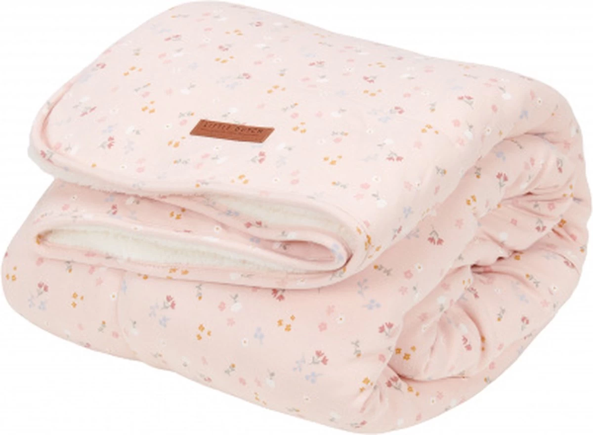 Little Dutch Ledikantdeken Little Pink Flowers 1 Little Dutch Ledikantdeken Little Pink Flowers