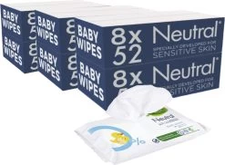 Neutral - Baby Billendoekjes - 48 X 52 = 2496 Stuks - 0% Parfum 9 Neutral - Baby Billendoekjes - 48 X 52 = 2496 Stuks - 0% Parfum -Babyproducten Uitverkoop 1200x884 3
