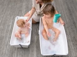 Stokke® Flexi Bath ® X-Large Transparent Blue -Babyproducten Uitverkoop 1200x887 6