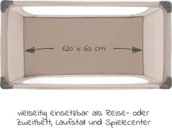 Hauck Dream N Play Campingbedje Set - Met Matras En Muggennet - Beige -Babyproducten Uitverkoop 1200x893 1