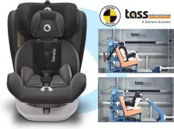 Lionelo Bastiaan - Autostoel - Roteerbaar - 0-36kg - 360° Draaibaar -Babyproducten Uitverkoop 1200x894