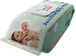 12 X 120pcs -Baby Smooth Sensitive 120pcs Baby Doekjes - Billendoekjes - Wet Wipes. -Babyproducten Uitverkoop 1200x896 8