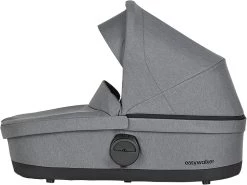 Easywalker Harvey 3 / Harvey³ Voordeelset Bestaande Uit Kinderwagen, Reiswieg, Voetenzak, Regenhoes Voor Zitting En Reiswieg, Hoes Voor De Reiswiegmatras - Kleur Fossil Grey -Babyproducten Uitverkoop 1200x898 4