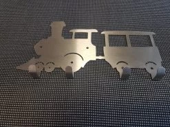 Designkapstokje Trein Met Wagon - Kapstok RVS - RVS - Duurzaam - Trein - Kraamcadeau - Kinderkapstok - Kapstok Voor Kind - Baby -Babyproducten Uitverkoop 1200x899 7