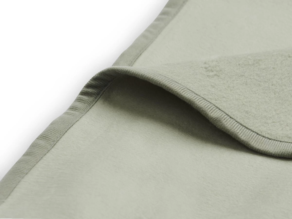 Jollein Baby Deken Ledikant 100x150cm - Ash Green 2 Jollein Baby Deken Ledikant 100x150cm - Ash Green - Afbeelding 2