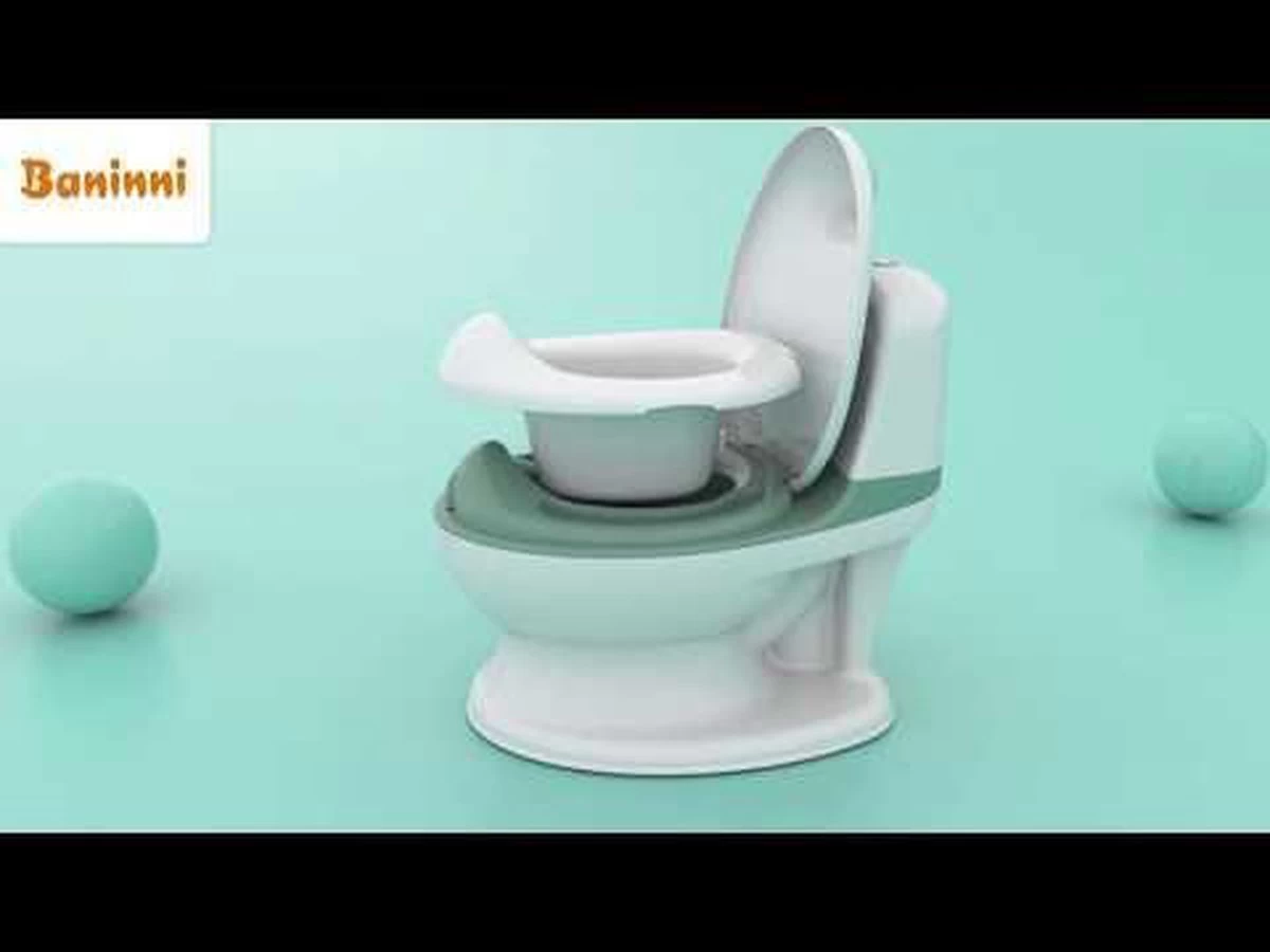 Baninni Kindertoilet Pippe Groen 8 Baninni Kindertoilet Pippe Groen - Afbeelding 8