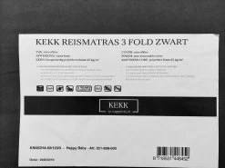 Campingbedmatras KEKK Compact Zwart Incl Tas 6 Campingbedmatras KEKK Compact Zwart Incl Tas -Babyproducten Uitverkoop 1200x900 28