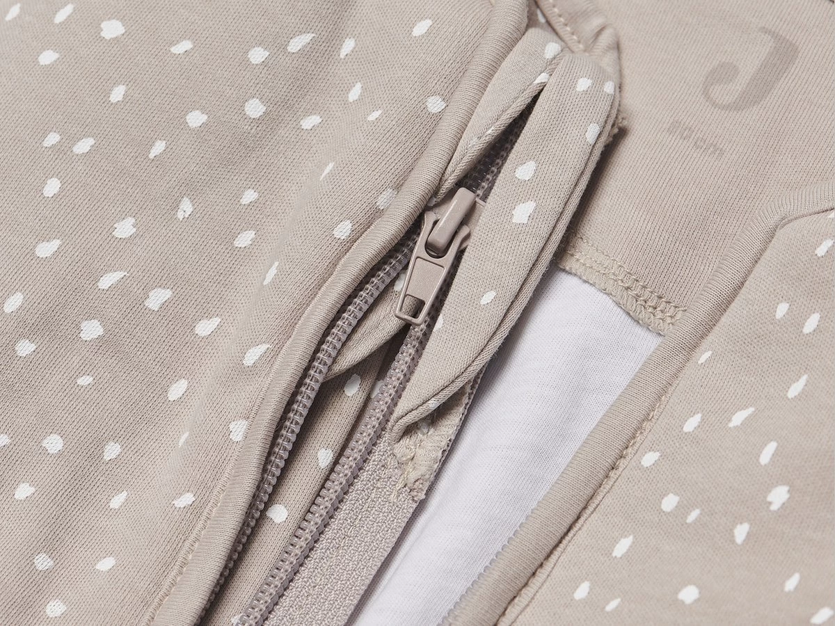 Jollein Baby Baby Winterslaapzak 4-Seizoenen 110cm Spickle - Nougat 10 Jollein Baby Baby Winterslaapzak 4-Seizoenen 110cm Spickle - Nougat - Afbeelding 10