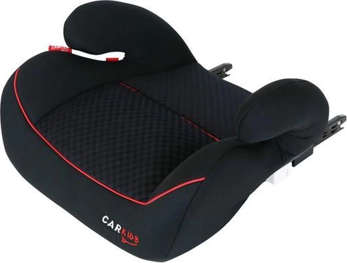Carkids Auto Zitverhoger Zwart En Rood | Autostoel Groep 3 Met Isofix | Kinderen Vanaf 125 Cm | 22-36 Kg 7 Carkids Auto Zitverhoger Zwart En Rood | Autostoel Groep 3 Met Isofix | Kinderen Vanaf 125 Cm | 22-36 Kg - Afbeelding 7