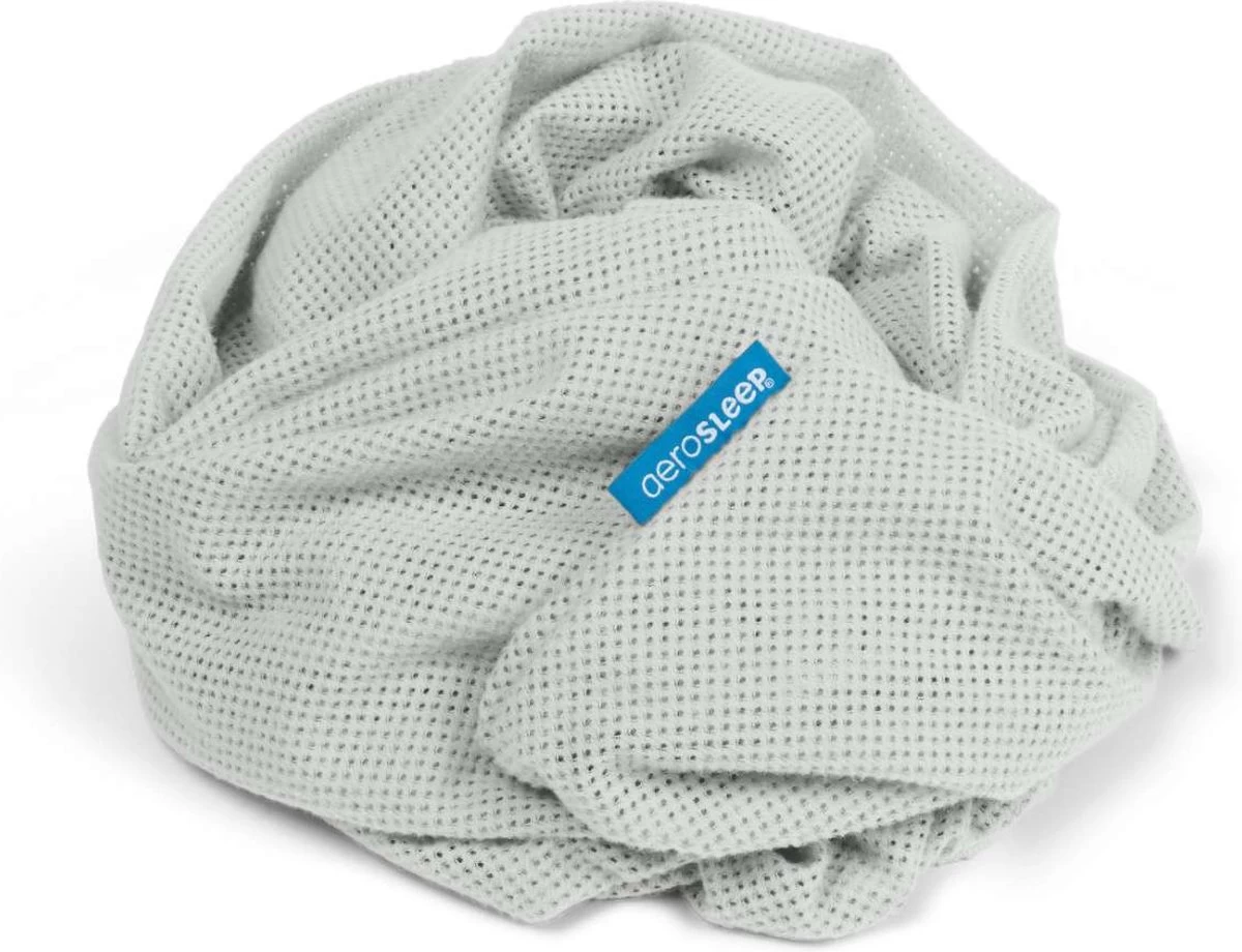 AeroSleep® Hoeslaken - Bed - 120 X 60 Cm - Stone 2 AeroSleep® Hoeslaken - Bed - 120 X 60 Cm - Stone - Afbeelding 2