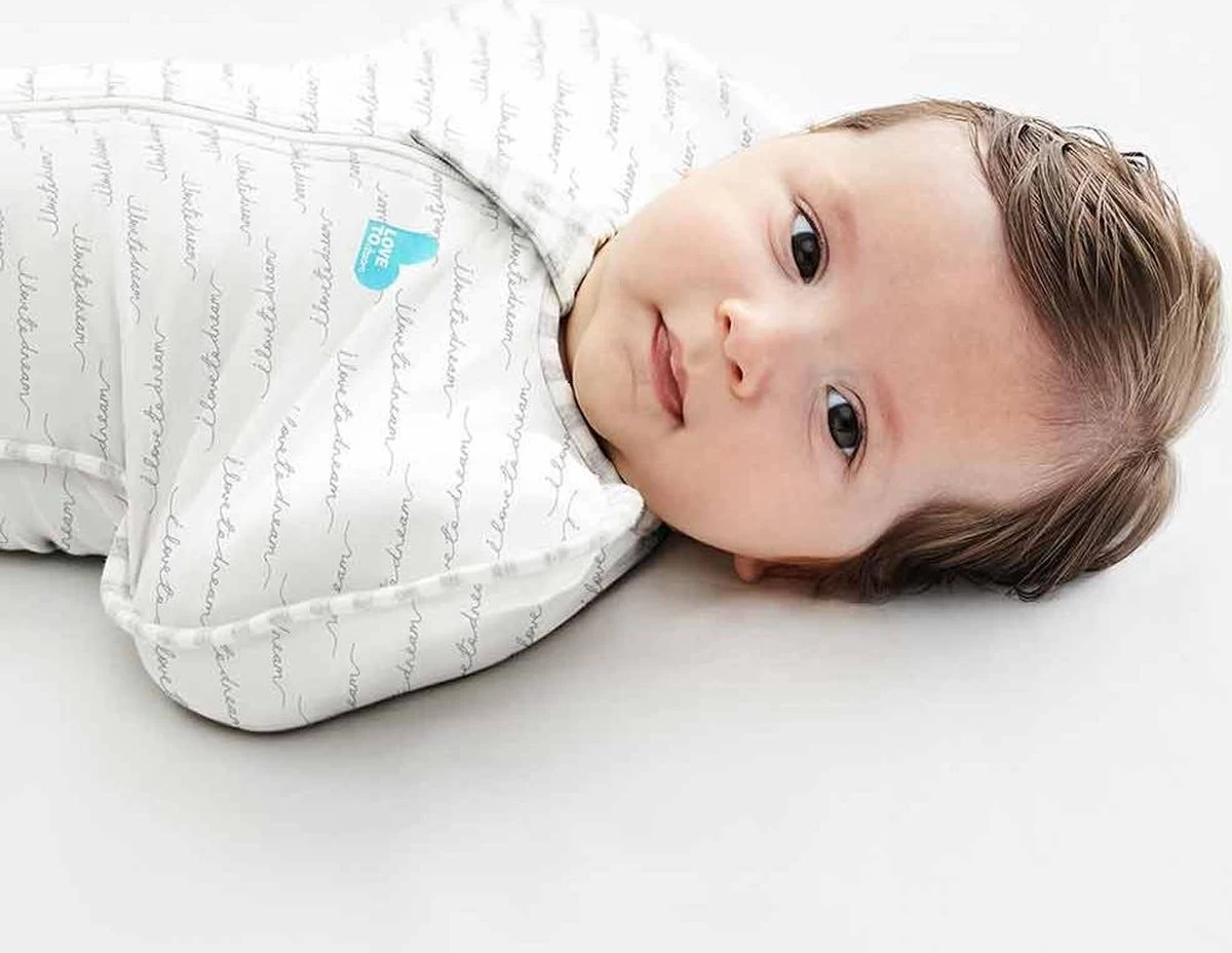 Love To Dream™ Babyslaapzak Swaddle Up™ - Inbakeren - Baby 3-6 Maanden - 6-8.5 Kg - All Season - Wit 2 Love To Dream™ Babyslaapzak Swaddle Up™ - Inbakeren - Baby 3-6 Maanden - 6-8.5 Kg - All Season - Wit - Afbeelding 2