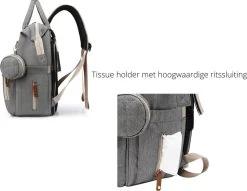 Humpy Dumpy Stijlvolle Luiertas Rugzak (Zwart) Met Uitschuifbaar Verschoon/ Slaap Bedje. Incl. Verschoon Matje, USB Poort & Buggy Straps -Babyproducten Uitverkoop 1200x930 1