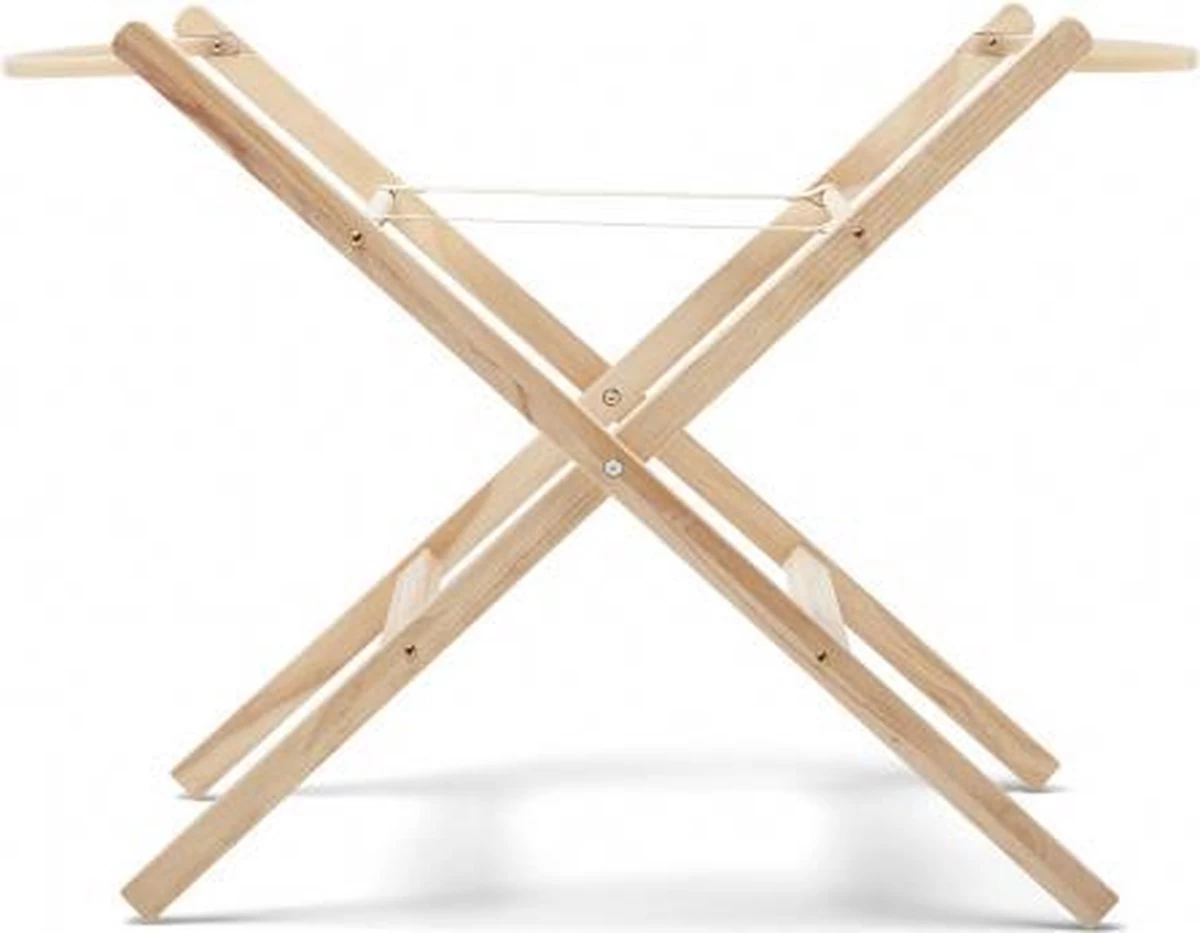 The Little Green Sheep Houten Moses Basket Standaard Hout 8 The Little Green Sheep Houten Moses Basket Standaard Hout - Afbeelding 8