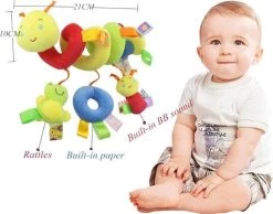 Merkloos Baby Spiraal Rups– Baby Knuffels - Baby Speelgoed - Baby Rammelaar - Boxspiraal - Maxi Cosi Spiraal - Kinderwagen Speelgoed Spiraal - Buggy Speelgoed - Auto Knuffel - Baby Spiraal Speeltje – Autostoel Ketting - Kinder Wagen Knuffels -Babyproducten Uitverkoop 1200x944 1