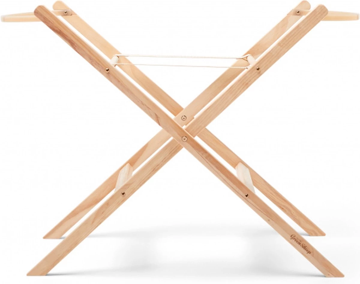 The Little Green Sheep Houten Moses Basket Standaard Hout 7 The Little Green Sheep Houten Moses Basket Standaard Hout - Afbeelding 7