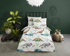 Good Morning Kids Dekbedovertrek Dino-Ledikant (100 X 135 Cm) 7 Good Morning Kids Dekbedovertrek Dino-Ledikant (100 X 135 Cm) -Babyproducten Uitverkoop 1200x959 3