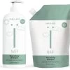 Naïf Voedende Shampoo - Pompfles En Navulverpakking - Baby's En Kids - Verpakking 2x 500ml - Met Natuurlijke Ingrediënten
