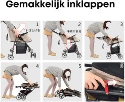 Merkloos Homezie Hondenbuggy | Huisdieren Tot 15 Kg | 4-wieler | Hondenbuggy Inklapbare | Katten Buggy | Buggy | Huisdieren Buggy -Babyproducten Uitverkoop 1200x982 1