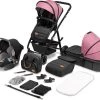 Lionelo Amber 3in1 - Kinderwagen - XXL SET - Incl. Autostoel - 0-22kg