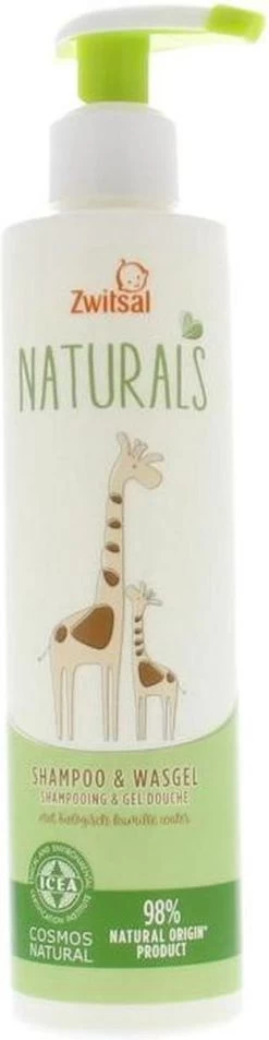 Zwitsal Naturals Shampoo&Wasgel 250ml 21 Zwitsal Naturals Shampoo&Wasgel 250ml -Babyproducten Uitverkoop 311x1200
