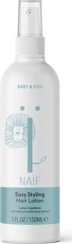 Naïf Easy Styling Haarlotion - Baby En Kind - 150ml - Met Natuurlijke Ingrediënten -Babyproducten Uitverkoop 355x1200
