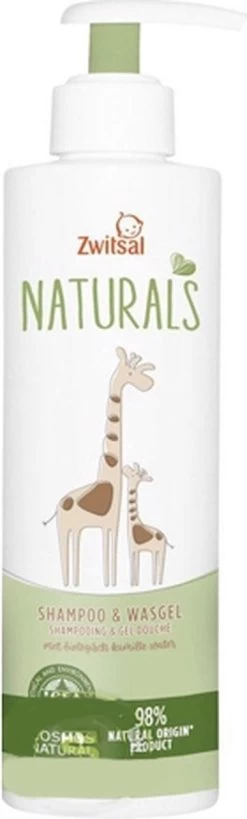 Zwitsal Naturals Shampoo&Wasgel 250ml 15 Zwitsal Naturals Shampoo&Wasgel 250ml -Babyproducten Uitverkoop 362x1200