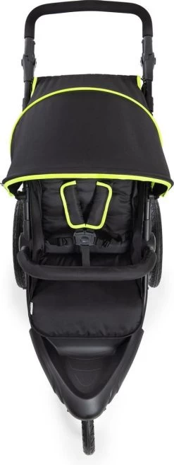 Hauck Runner Kinderwagen - Zwart/Neon Geel -Babyproducten Uitverkoop 451x1200