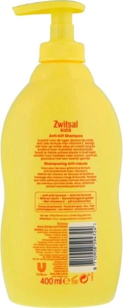 Zwitsal - Disney Frozen - Anti Klit Shampoo - 400ml -Babyproducten Uitverkoop 481x1200