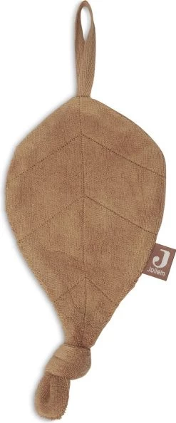Jollein Speendoekje Badstof Leaf - Caramel -Babyproducten Uitverkoop 499x1200 2