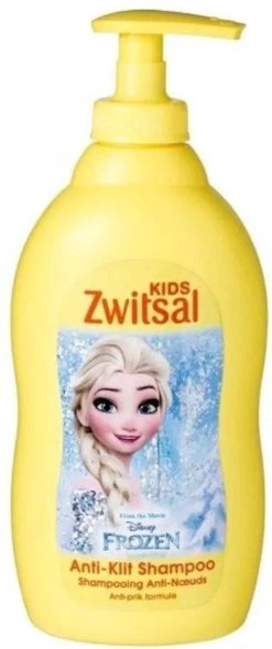 Zwitsal - Disney Frozen - Anti Klit Shampoo - 400ml -Babyproducten Uitverkoop 502x1200