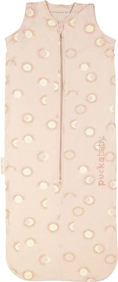 Puckababy Babyslaapzak Bag 4 Seasons 6m-2,5 J - 100 Cm - Eclipse Powder 3 Puckababy Babyslaapzak Bag 4 Seasons 6m-2,5 J - 100 Cm - Eclipse Powder - Afbeelding 3