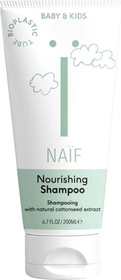 Naïf Verzorgende Shampoo - Baby En Kind - 200ml - Met Natuurlijke Ingrediënten