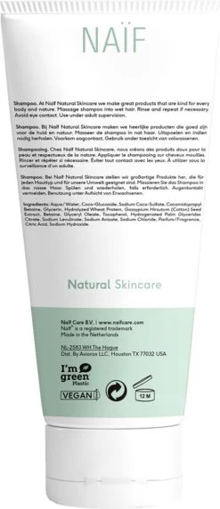 Naïf Verzorgende Shampoo - Baby En Kind - 200ml - Met Natuurlijke Ingrediënten 15 Naïf Verzorgende Shampoo - Baby En Kind - 200ml - Met Natuurlijke Ingrediënten -Babyproducten Uitverkoop 518x1200 2