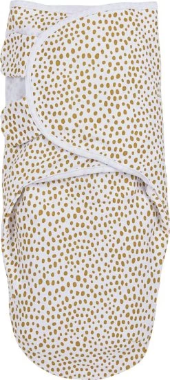 Meyco Cheetah Swaddlemeyco Inbakerdoek - Honey Gold - 0-3 Maanden