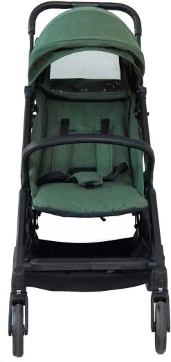Prénatal Compact Buggy – Kinderwagen Met Boodschappenmand En Zonneklep - Traploos Verstelbare Wandelwagen – Inklapbaar Met 1 Hand - Plooibuggy Groen -Babyproducten Uitverkoop 566x1200