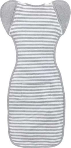 Love To Dream™ Babyslaapzak Swaddle Up™ - Inbakeren Afbouwen - Baby 4-6 Maanden - 6-8.5 Kg - All Season - Grijs -Babyproducten Uitverkoop 574x1200