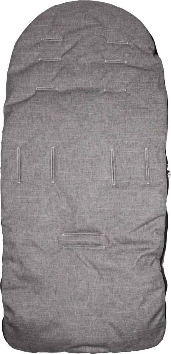 Ding Universele Voetenzak Voor Buggy & Kinderwagen - Grijs 14 Ding Universele Voetenzak Voor Buggy & Kinderwagen - Grijs - Afbeelding 14