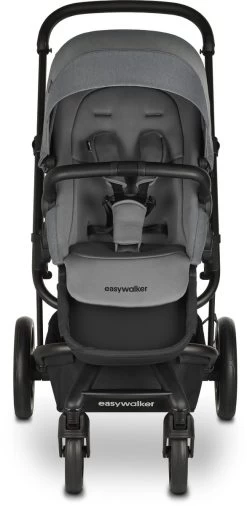 Easywalker Harvey 3 / Harvey³ Voordeelset Bestaande Uit Kinderwagen, Reiswieg, Voetenzak, Regenhoes Voor Zitting En Reiswieg, Hoes Voor De Reiswiegmatras - Kleur Fossil Grey -Babyproducten Uitverkoop 586x1200 1