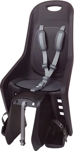 Polisport Bubbly Maxi MIK HD Kinderzitje - Zwart/donkergrijs