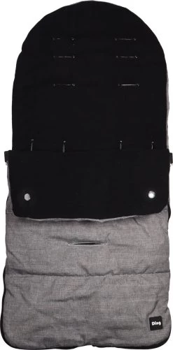 Ding Universele Voetenzak Voor Buggy & Kinderwagen - Grijs