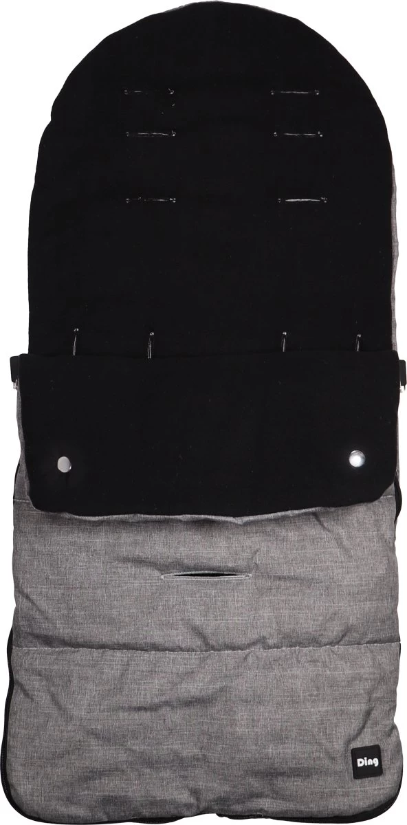 Ding Universele Voetenzak Voor Buggy & Kinderwagen - Grijs 1 Ding Universele Voetenzak Voor Buggy & Kinderwagen - Grijs